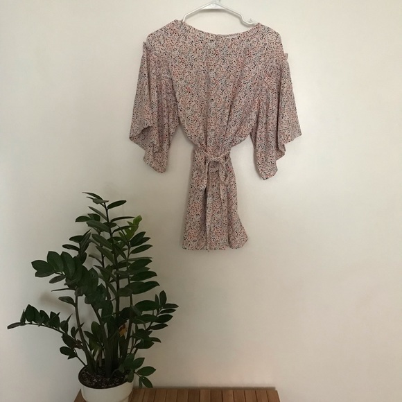 Motherhood Maternity Top Rainbow Dot - Picture 1 of 6